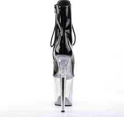 Pleaser - FLAMINGO-1021 Plateau Laarzen, Paaldans schoenen - Paaldans schoenen - 39 Shoes - Zwart — thumbnail 4