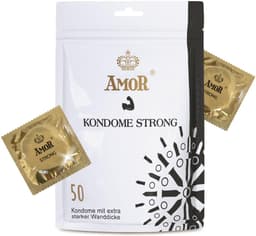AMOR Premium Strong, Extra sterke wanddikte 0.08 mm, Ø 53 mm, 50 stuks — thumbnail 1