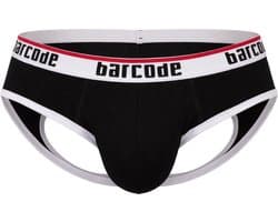 Barcode Berlin Maxime Backless Brief Black - MAAT M - Erotisch Heren Ondergoed - Slip voor Man - Sexy mannen Slip