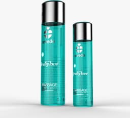 Swede - Fruity Love Massage Zwarte Bes met Limoen 120 ml — thumbnail 2