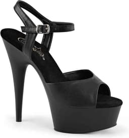 EU 41,5 = US 11 | DELIGHT-609 | 6 Heel, 1 3/4 PF Ankle Strap Sandal — thumbnail 1