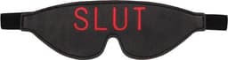 Ouch! Blindfold - SLUT - Black — thumbnail 4