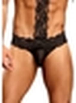 Male Power String met Choker black S/M — thumbnail 8