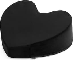 Bedroom Fantasies - The Heart Positioneringskussen - Zwart — thumbnail 1