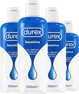 Durex Glijmiddel Sensitive - 250 ml x4 - Voordeelverpakking — thumbnail 1