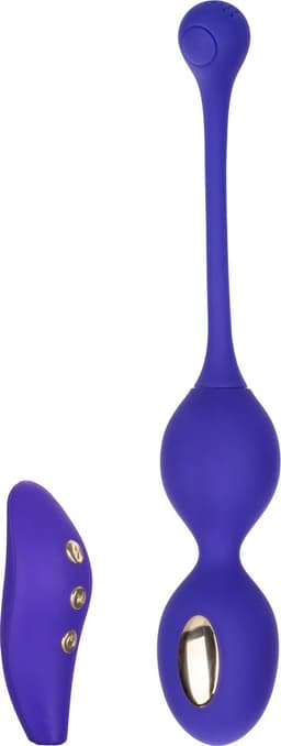 CalExotics - Estim Dual Kegel Exerciser - Balls Blauw — thumbnail 1
