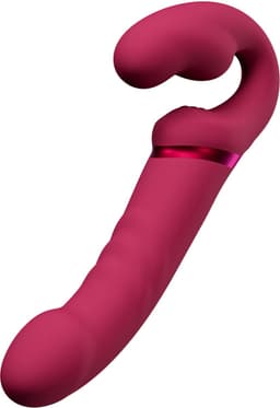 Lovense - Lapis Strapless Strap-on Vibrator - Roze — thumbnail 7