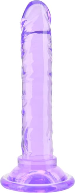 Power Escorts Realistic Mini Dildo – 15 cm – Paars – N12193 — thumbnail 1