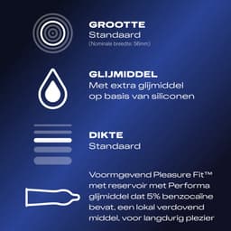 Durex - 50 Condooms - Orgasm Intense - Performa - Nude - Pleasure me - Voordeelverpakking — thumbnail 5