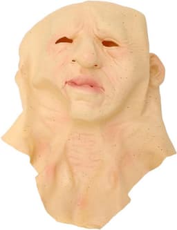 Siliconen masker mannen realistisch horrormasker - Halloween cosplay feest kostuum - latex, eng, gezichtsmasker . — thumbnail 2