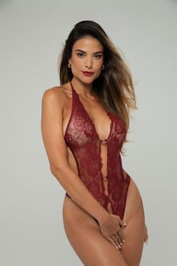 Christine le Duc - Body met Open Kruis - Lingerie Erotisch - Basic Instinct — thumbnail 8
