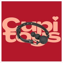 Ball gag - Siliconen - Beads — thumbnail 2