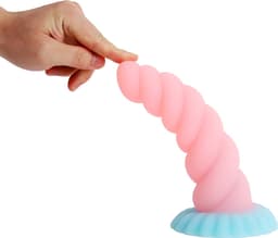 Banoch | Dildo twirl | roze siliconen | zuignap | fantasy — thumbnail 4