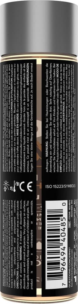 System JO - Gelato Decadente Dubbele Chocolade Glijmiddel Waterbasis - 120 — thumbnail 2