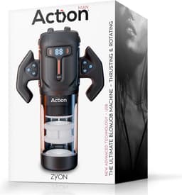 bator Zyon - Aftrek Masturbator - Automatisch Vibrerende Automatische Stotende en Roterende MasturBlowjob Masturbators - Masturbator voor Man — thumbnail 3