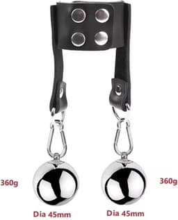 Extreem balzak gewicht - 2x 360g – Verstelbaar - Scrotum - Crusher - BDSM — thumbnail 1