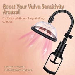 Pussy Pump - Vagina Pomp - Clitoris Pomp - Sextoy - Pleasure Pump - Erotische Accessoires - Erotiek - Seksspeeltjes - Inclusief Gratis Cockring & Kerstmuts - — thumbnail 3