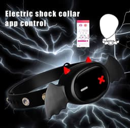 Bluetooth Elektronische Schok Halsband - App Bestuurbaar - Crawling Functie - BDSM — thumbnail 4