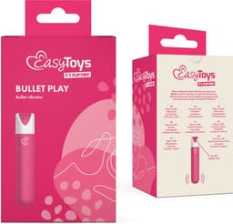 EasyToys Bullet Play – Roze Bullet Vibrator – Vibrators voor Vrouwen – Sex Toys voor Vrouwen – Clitoris Vibrator – Mini Vibrator – Discreet, Stil en Oplaadbaar via USB – Waterdicht Seksspeeltje – Compact Luxe Seks Speeltje — thumbnail 5