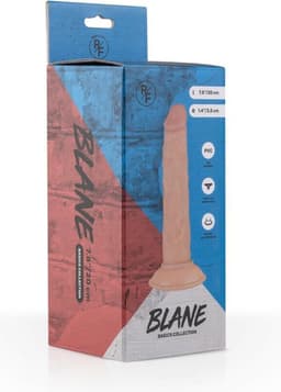 Real Fantasy - Blane - Realistische Dildo met Zuignap - 20 cm - Dildo - Dildo's - Sex Toys voor Vrouwen en Mannen - Dildo Mannen Anaal - Beige — thumbnail 11