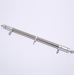 BDSM spreader bar - spreidstang verstelbaar met 4 handboeien - metaal - Cimejo® — thumbnail 6