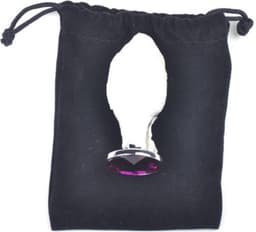 ButtPlug Metallic Paars - Ideaal voor beginners - Dildo - Stimulerend voor vrouwen - Stimulerend voor mannen - Spannend voor koppels - Sex speeltjes - Sex toys - Erotiek - Bondage - Sexspelletjes voor mannen en vrouwen - Seksspeeltjes — thumbnail 4
