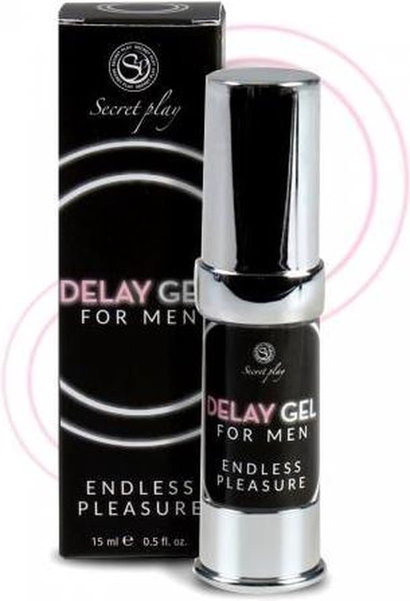 Secret Play - Stimulerend Middel - Orgasme Vertragende Gel Voor Mannen - 15ml — afbeelding 1