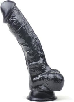 BEING FETISH 25 CM  ZWARTE Realistic Dildo BF-16 — thumbnail 2