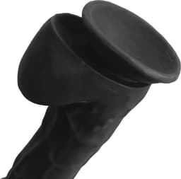 Kiotos Cox - Mega Dildo XXL 37 x 4.4 cm - Zwart — thumbnail 4