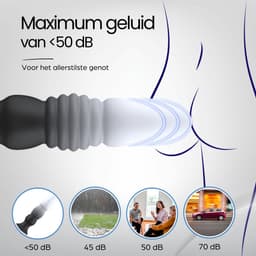 Blackdoor Collection - Stotende Dildo - Stotende Vibrator met zuignap - 7 Vibratie en 7 Stotende standen - Met afstandsbediening - Zwart — thumbnail 7
