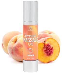 SECRET PLAY Sensual Massage Oil Peach 50 Ml. — thumbnail 2