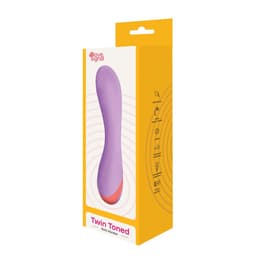 Dreamtoys Sexy Love Signal Twin Toned G-spot vibrator - Paars - 19 cm — thumbnail 1