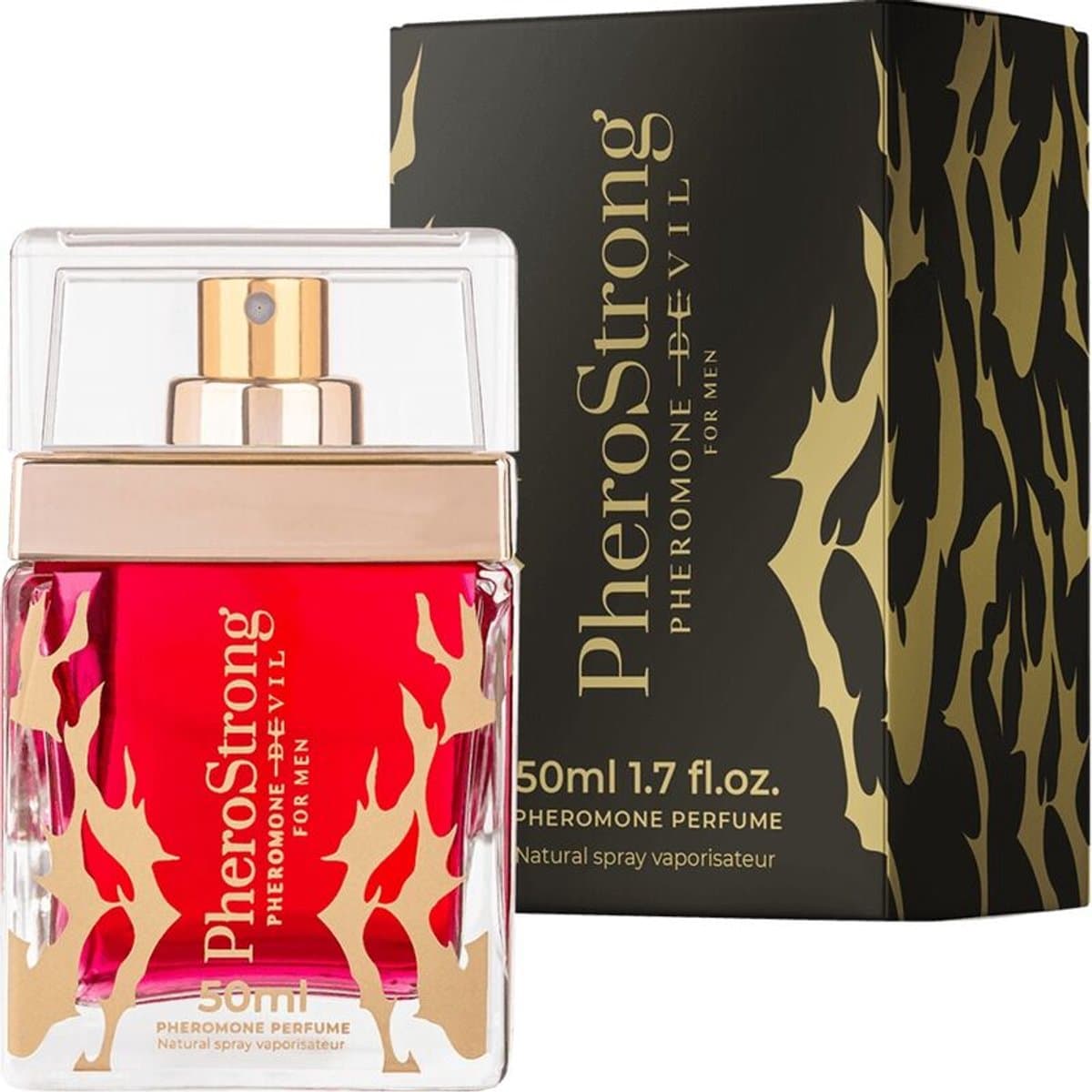 Pherostrong - Pheromone Perfume Devil For Men 50 Ml — afbeelding 1