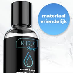Kiiroo Aqua Glijmiddel op Waterbasis - 75 ml - Vegan - Plakt Niet & Speeltjes Proof - Transparant — thumbnail 5