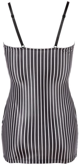 Cottelli Collection –  Secretaresse Mini Jurk met Stropdas voor Feestelijk Hete Avonden – Maat M - Zwart — thumbnail 2
