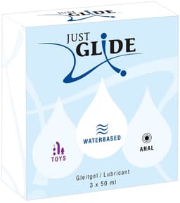 Just Glide Mix - 3 x 50 ml - Glijmiddel — thumbnail 1