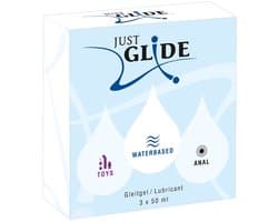 Just Glide Mix - 3 x 50 ml - Glijmiddel