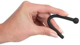 You2Toys – Siliconen Dilator Penis Plug met Tunnel Ontwerp voor Natte Plezier – Zwart — thumbnail 4