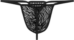 WOH heren microfiber G-string personal allure zwart — thumbnail 6