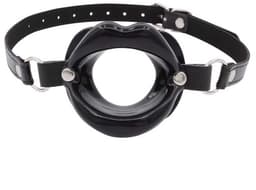 Gag Mond - Mond Spreider - BDSM - Knevel - Orale Seks - Zwart — thumbnail 1
