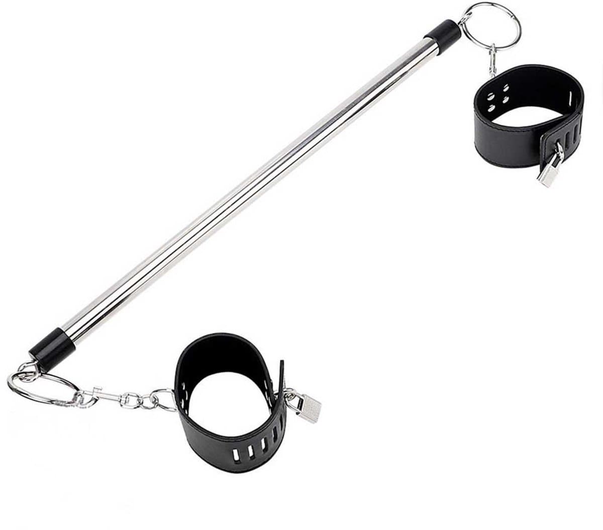 BDSM Spreidstang Met Boeien - Verstelbaar - Inclusief Slot - BDSM — afbeelding 1