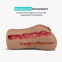 DailyPlay Essociaal Pocket Pussy – Masturbator met Kont en Kunst Vagina voor Man – Sex Toys Mannen en Koppels – Nep Kut — thumbnail 4