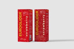 Euroglider Strawberry - 144 stuks Condooms met Aardbei Smaak + Gratis 250ml Euroglider Super lube — thumbnail 4