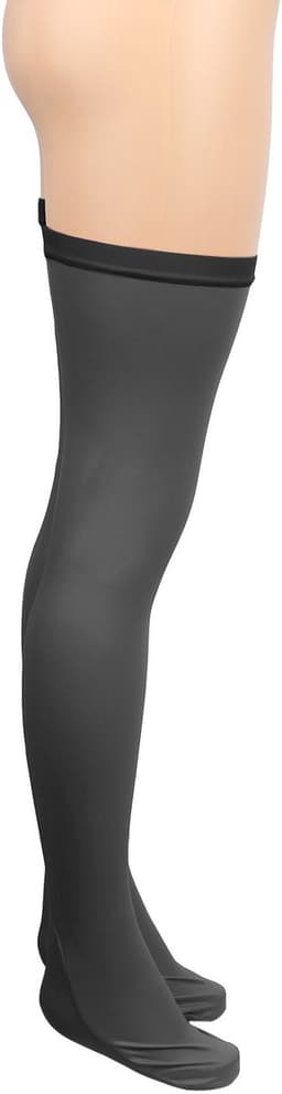 Zeloria Wetlook Kousen PU Leer – Zwart – Overknee Kousen met Stretch – Dames Stockings XS-M — thumbnail 15