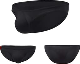 Heren lage taille slips met ademend en zacht elastisch ondergoed — thumbnail 2