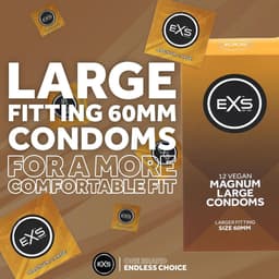 EXS Magnum Large condooms (60mm) 100 stuks — thumbnail 6