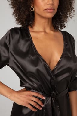 Christine le Duc - Wetlook Zip Body met Open Kruis - Lingerie Erotisch - Maddy - Zwart — thumbnail 14