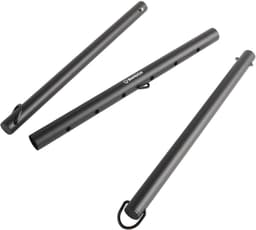 Banoch | Spreidstang Bondage | Zwarte Metalen Spreidstang met 3 D-Ringen | Verstelbaar 75–96 cm | Stevig & Lichtgewicht | BDSM — thumbnail 7