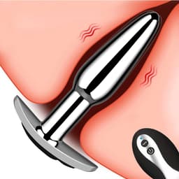 Lzwintrading - Buttplug Vibrator met Afstandsbediening - Vibrators voor Vrouwen & Mannen - Prostaat Stimulator - Metalen Butt Plug met 10 Vibratie Standen - Sex Toys voor Koppels - Anale Speeltjes - Vibrerende Buttplug — thumbnail 1