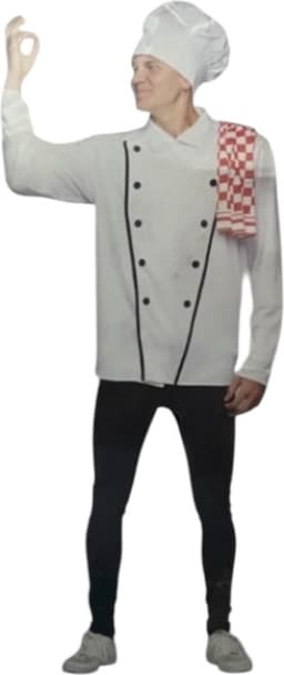Kinky Chef Kok kostuum - Master Chef Kostuum – Verleidelijke Verkleedset voor Volwassenen — thumbnail 1